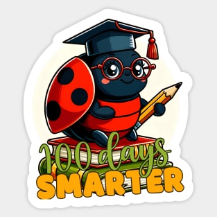 100 Days Smarter Sticker